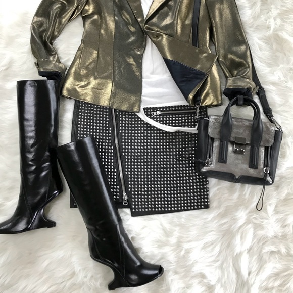 RICK OWENS Cyclops Cantilevered boots - Picture 8 of 8